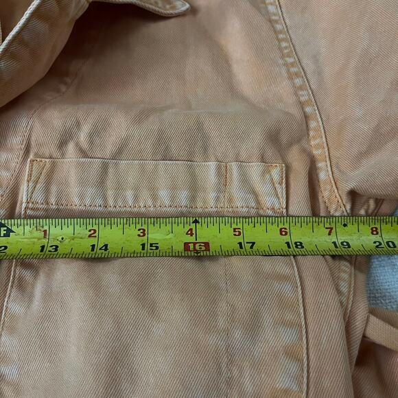 Pistola Parker Cotton Utility Romper Distressed Orange Utility Size M Cotton - Picture 9 of 9